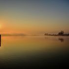 Chiemsee (Rimsting) im Morgengrauen