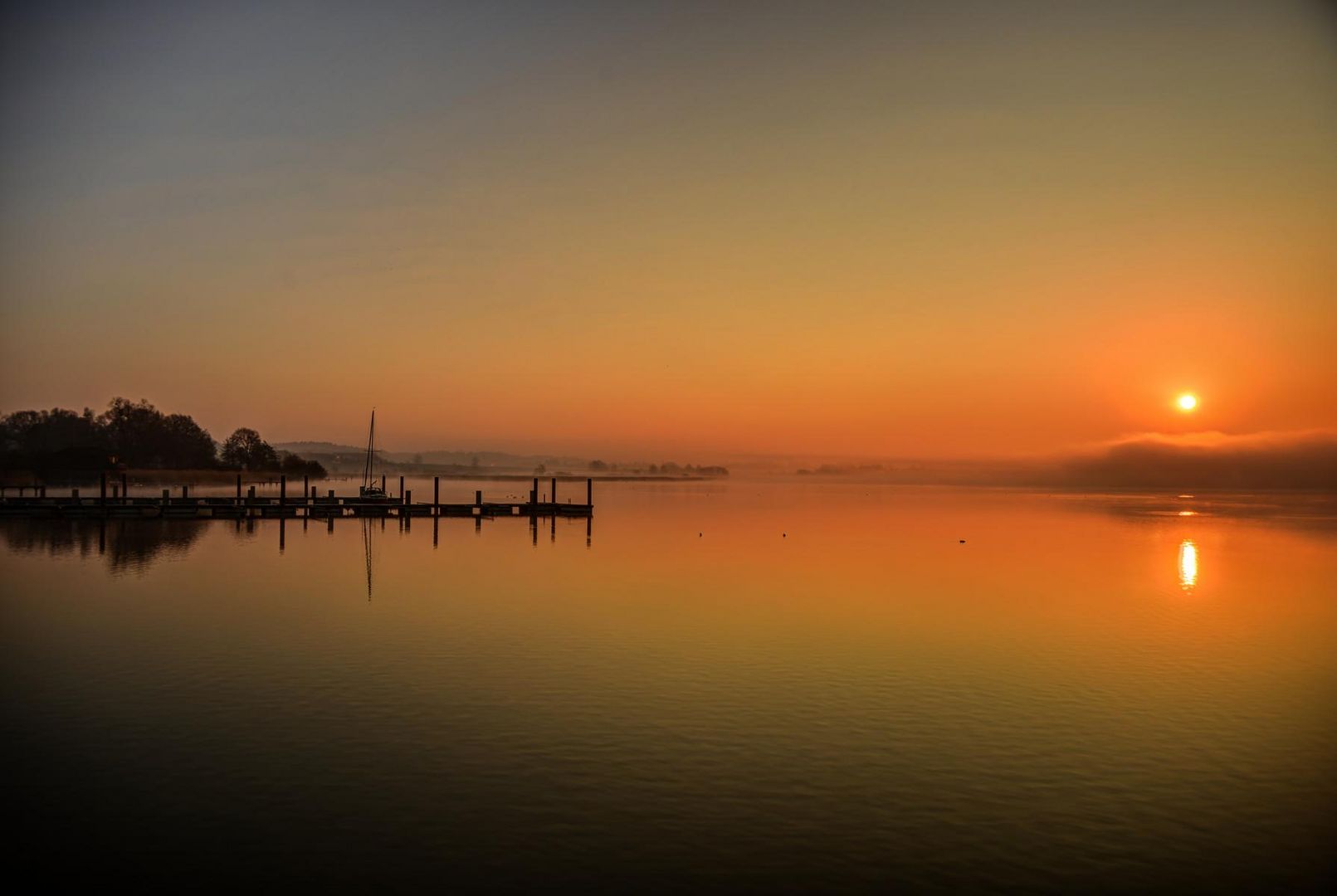 Chiemsee (Rimsting) - Sonnenaufgang