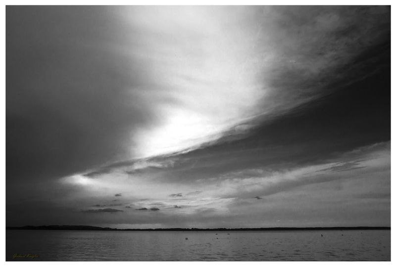 Chiemsee Ruhe vor dem Sturm