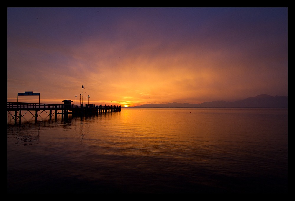 Chiemsee Sonnenaufgang