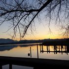 Chiemsee Sonnenuntergang