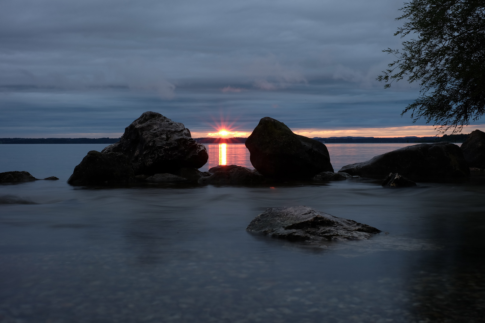 Chiemsee Sonnenuntergang