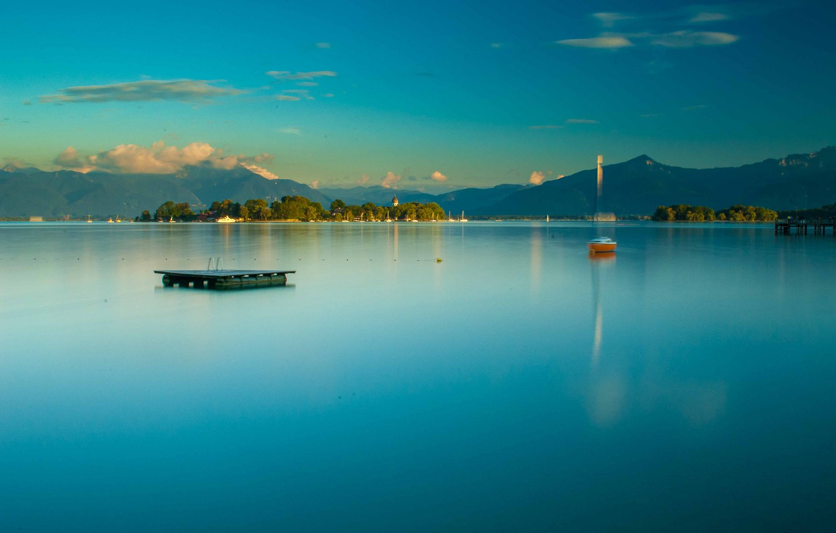 Chiemsee und Fraueninsel