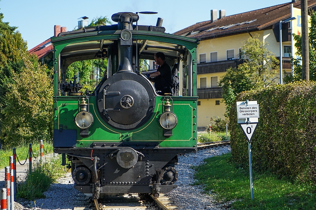 Chiemseebahn Dampflok von 1887