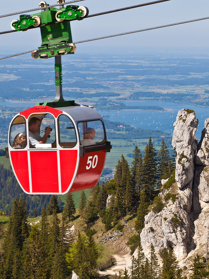 Chiemseeblick von der Kampenwandbahn