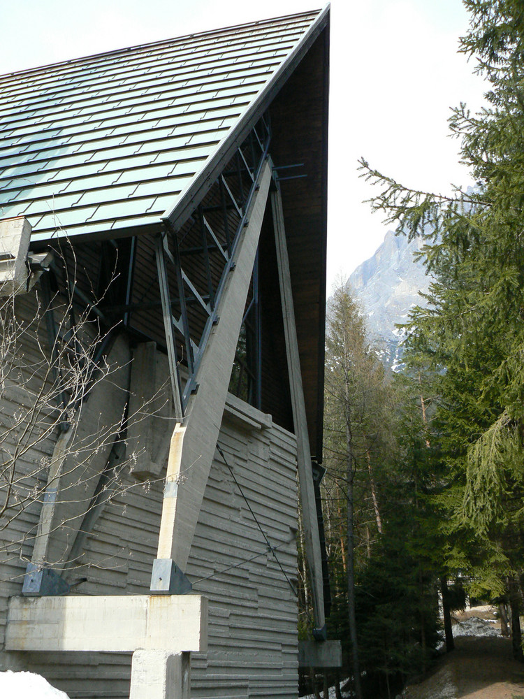 Chiesa di Gellner e Scarpa a Corte di Cadore