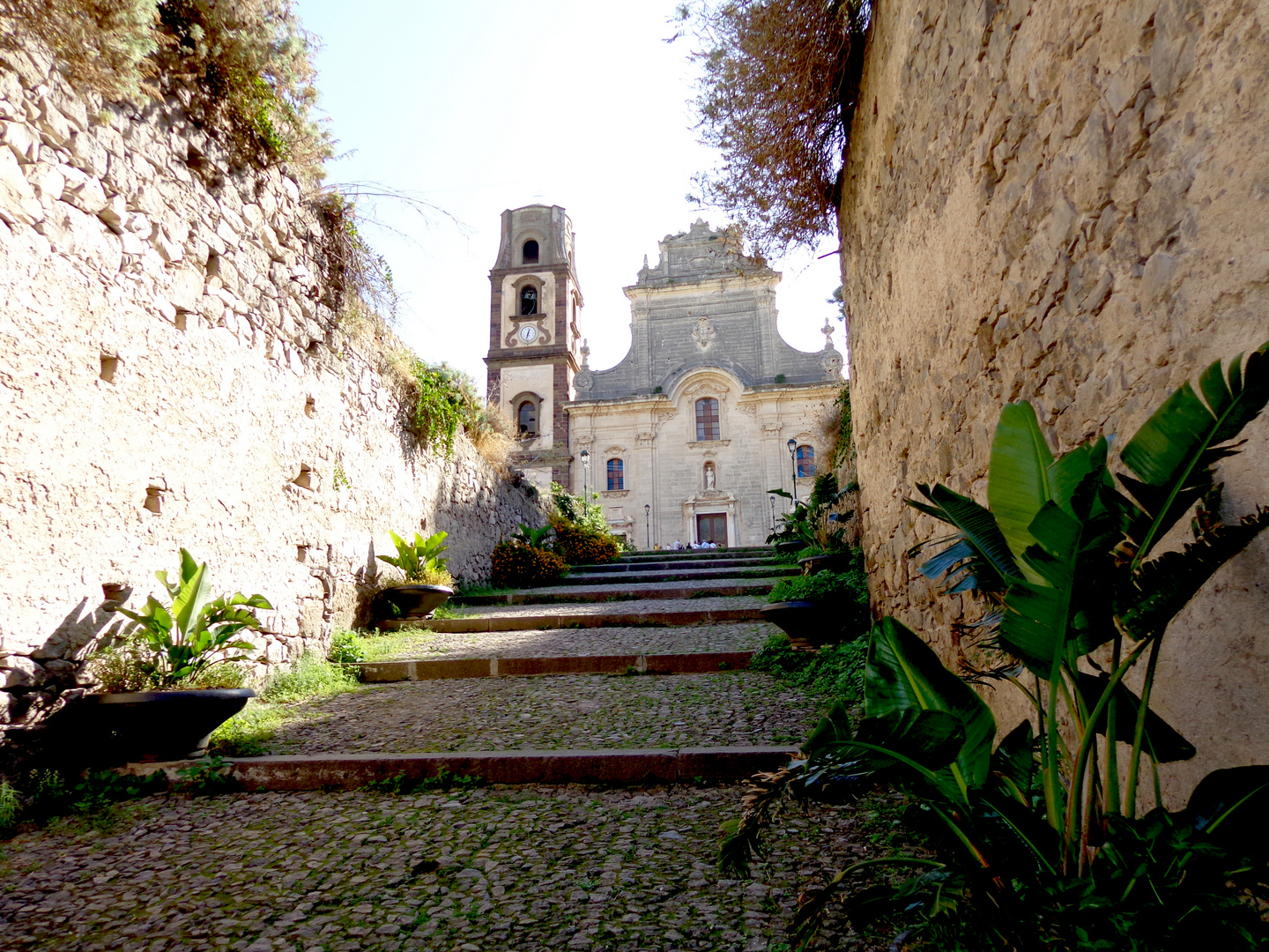 Chiesa di San Bartolomeo . ( Isole Lipari )