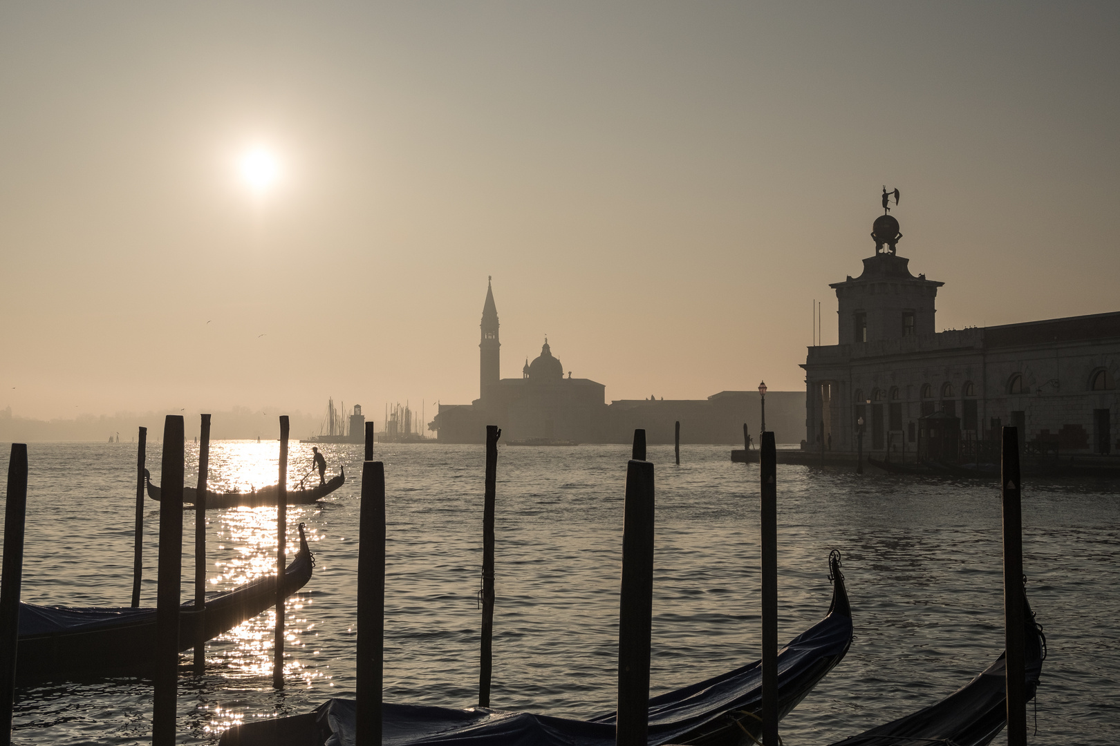 Chiesa di San Giorgio Maggiore im Morgendunst