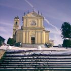 Chiesa e neve - Settimo Rottaro (TO)