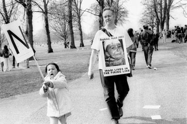 child against the war ..