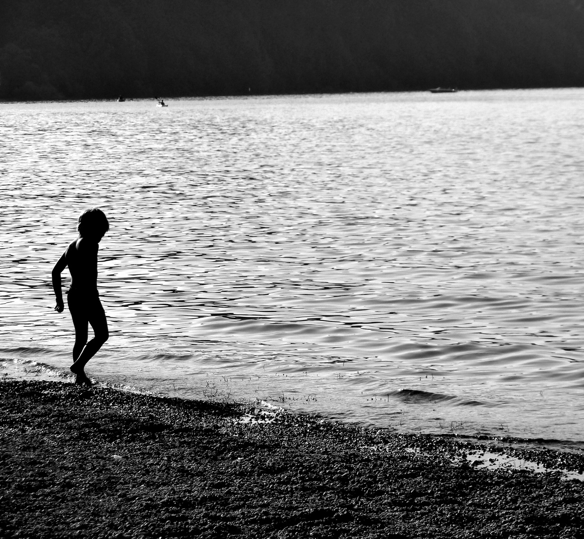 Child By The Water