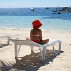 Child looks to the Sea