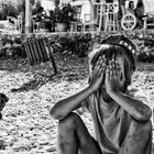 CHILD ON THE BEACH