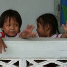 Children at school, Lampang area, Thailand