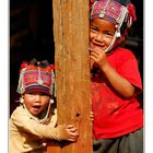 Children from the Akha - Village