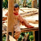 Children from the Akha - Village