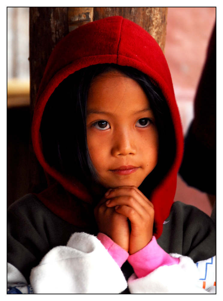 Children from the Lisu Village