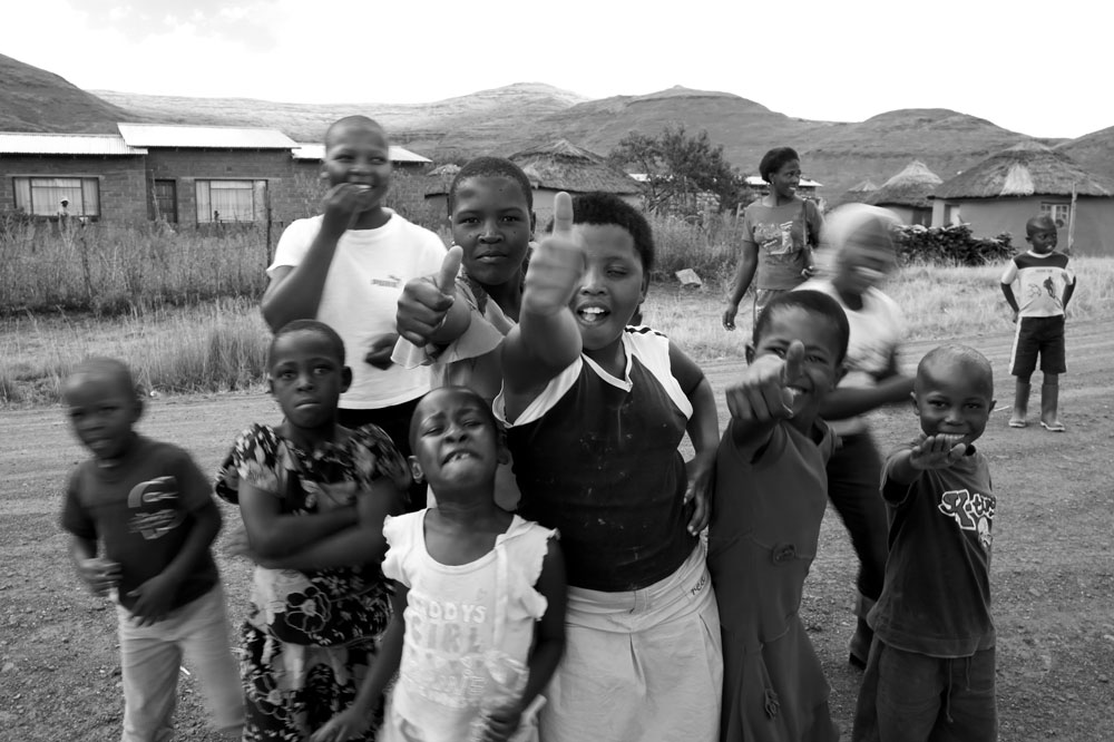 Children in Lesotho