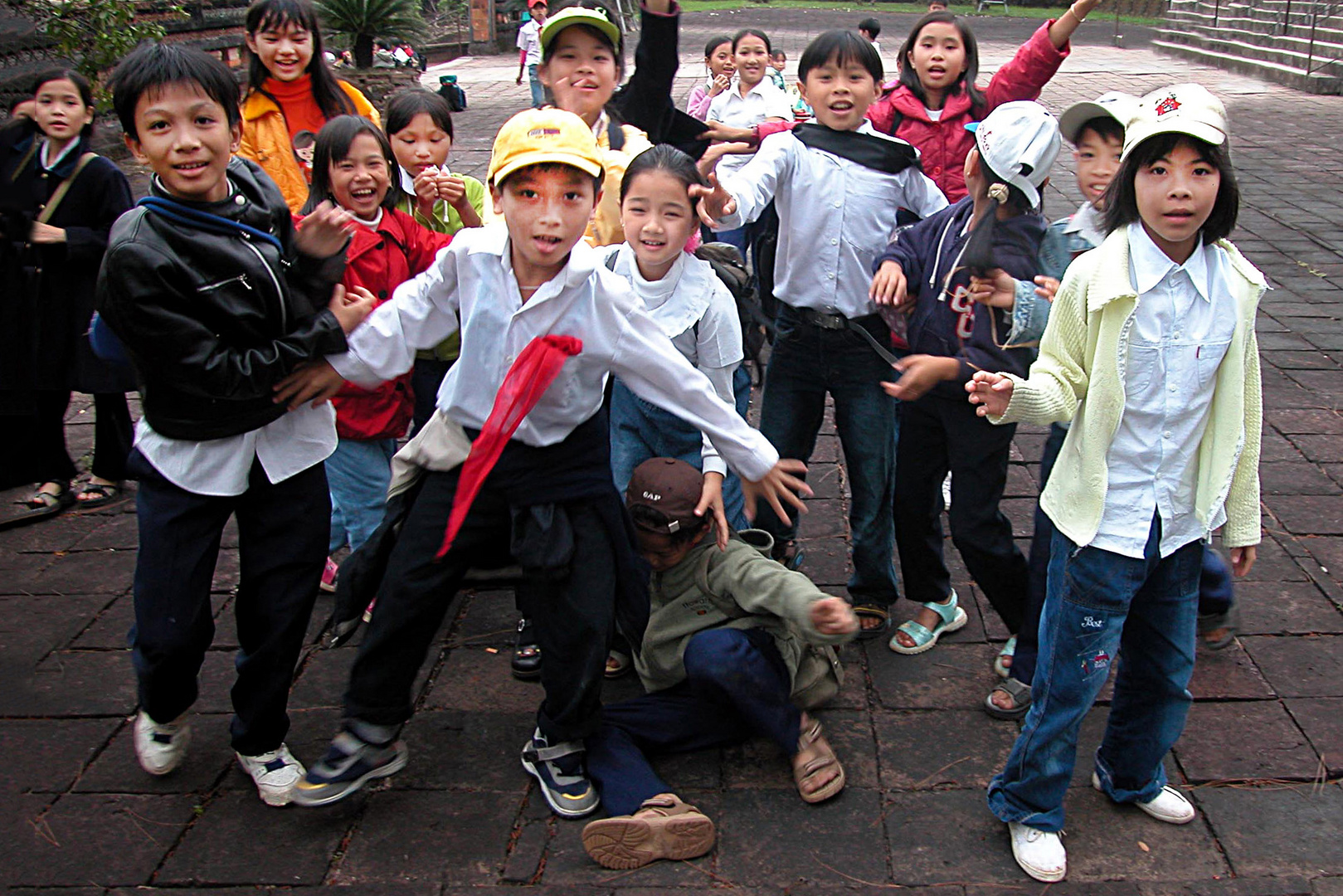 Childrens welcome at the entrance door