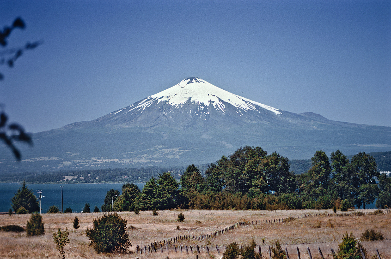 Chile 1994, Vulkan Osorno, vom Kodachrome Dia digitalisiert