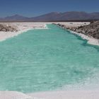 Chile Atacamawüste / Salzsee