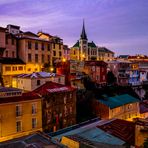 Chile | Atardecer de Cerro Alegre en Valparaiso