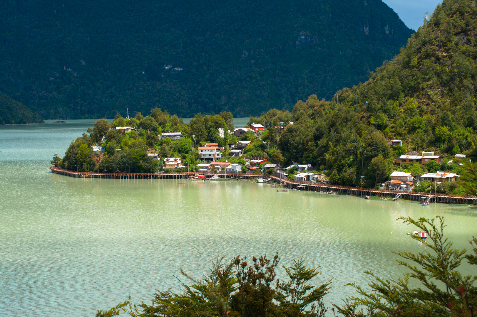 Chile: Patagonien, Caleta Tortel