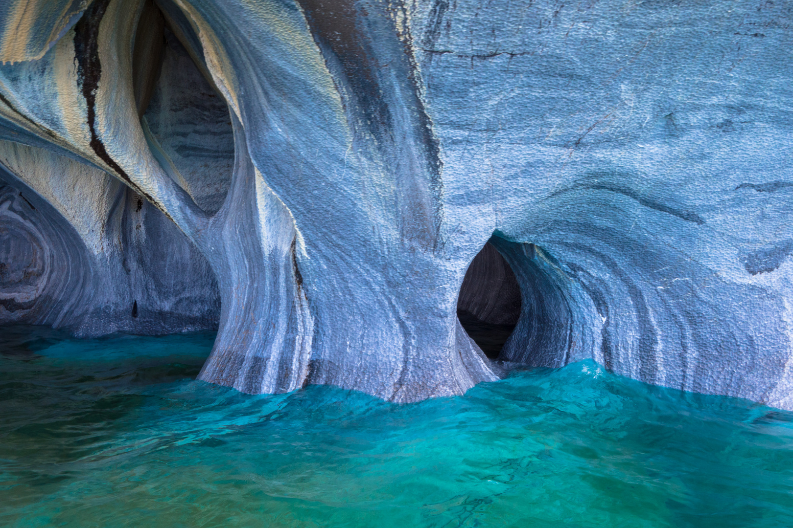 Chile: Patagonien, Lago General Carrera: Catedral de marmol #5