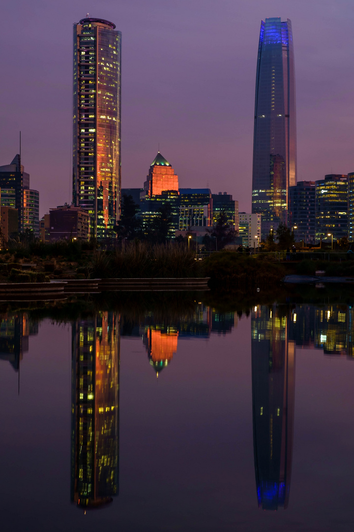 Chile | Twilight Hour in Santiago