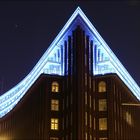 Chilehaus bei Nacht