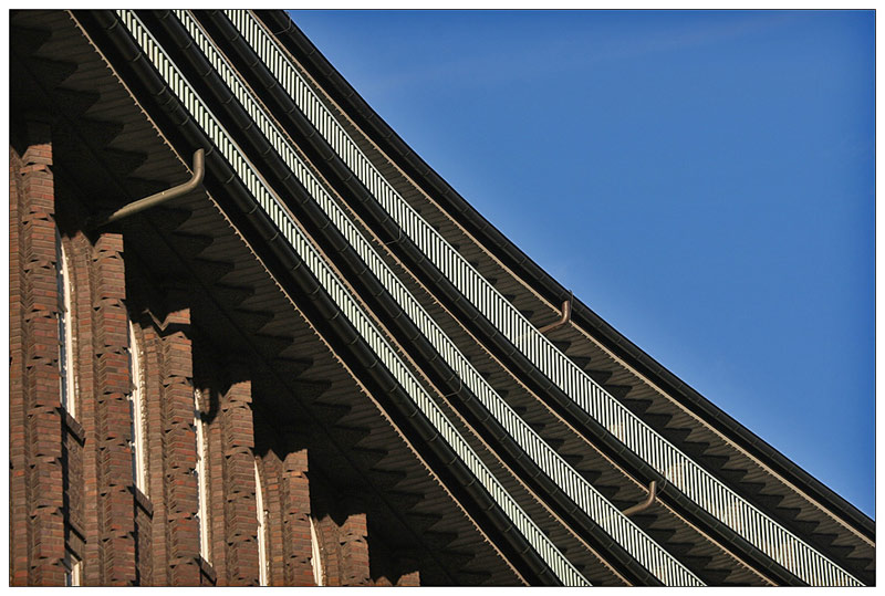 Chilehaus Hamburg Südfassade 1