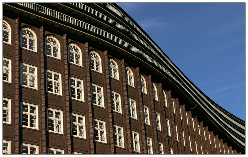 Chilehaus Hamburg Südfassade 2