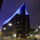 Chilehaus in Blau