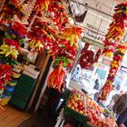 Chilistand am Fischmarkt in Seattle