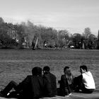 Chillabend an der Alster