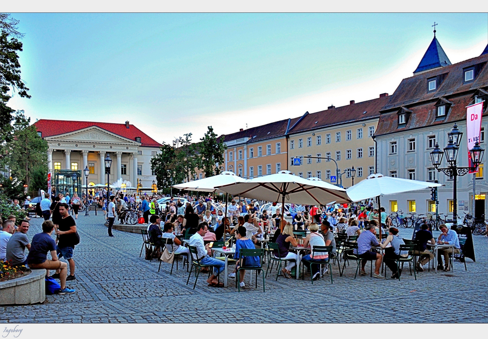 "Chillen" am Bismarckplatz