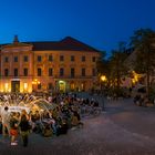 Chillen am Bismarckplatz in Regensburg