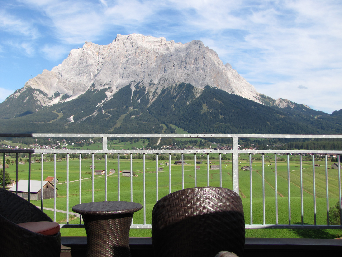 "Chillen am Fuße der Zugspitze"