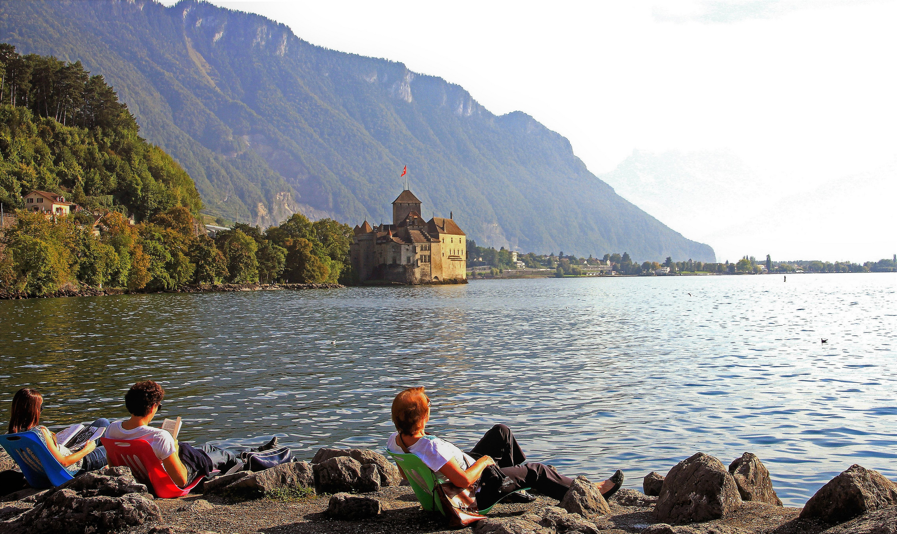 Chillen am Genfersee