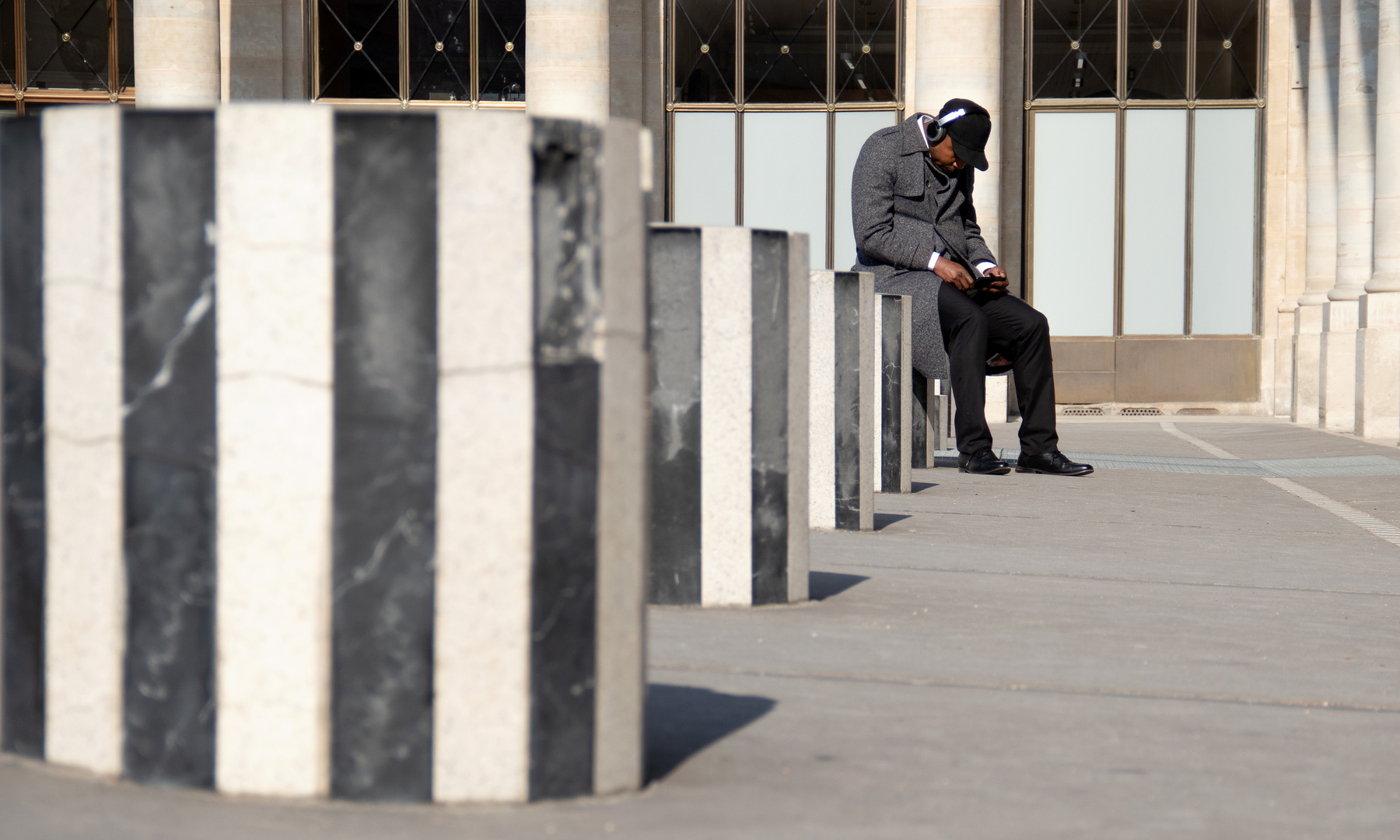 Chillen am Palais Royal