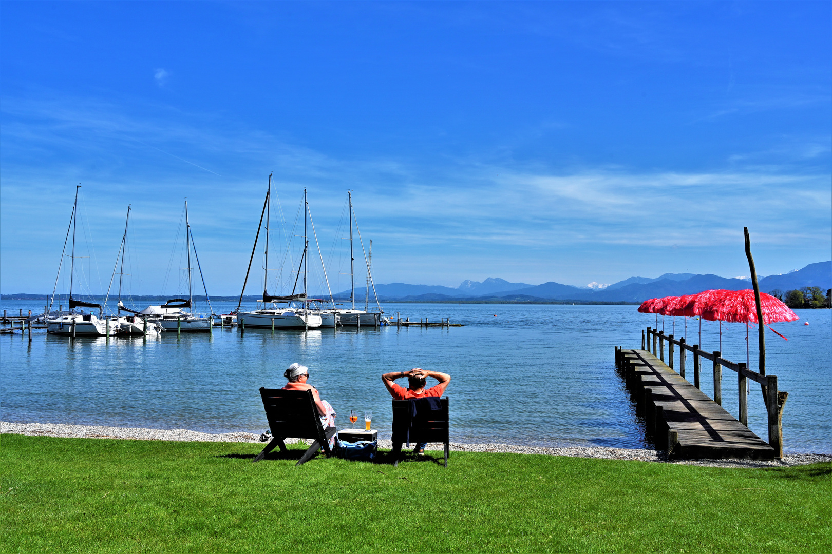 Chillen am See