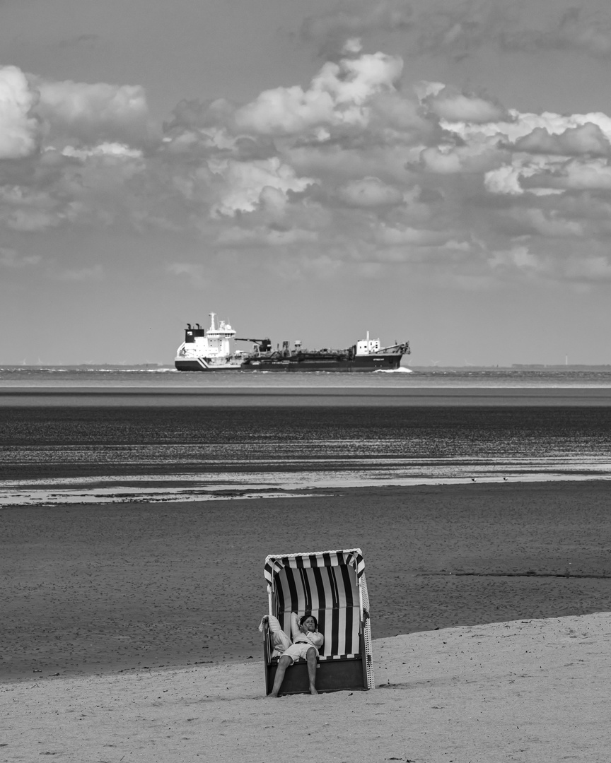 Chillen am Strand