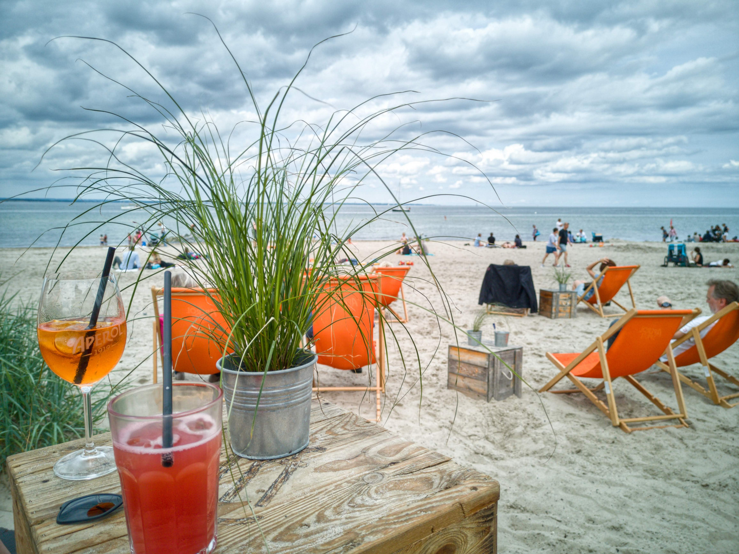 chillen am Strand