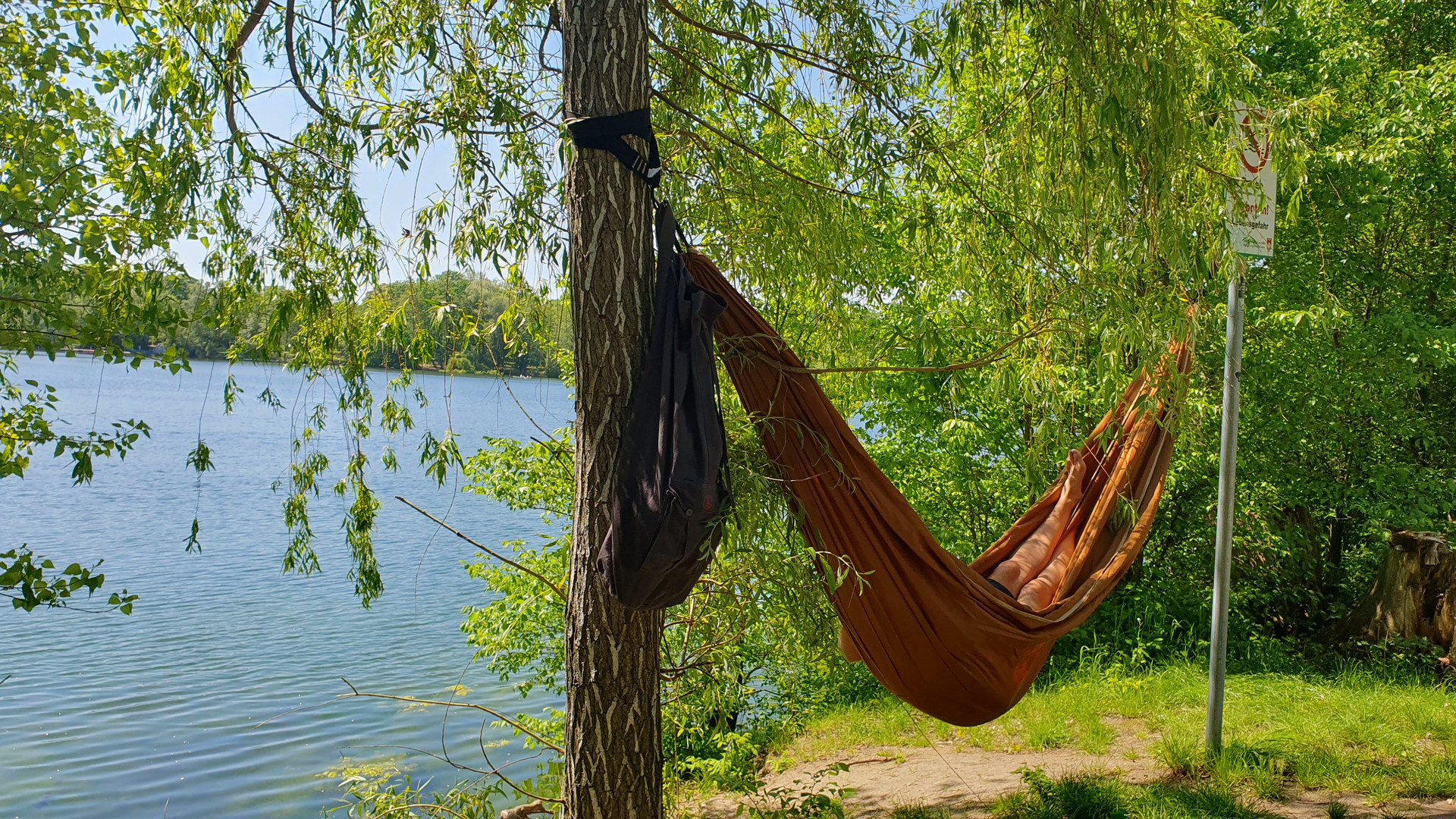 Chillen am Weißen See