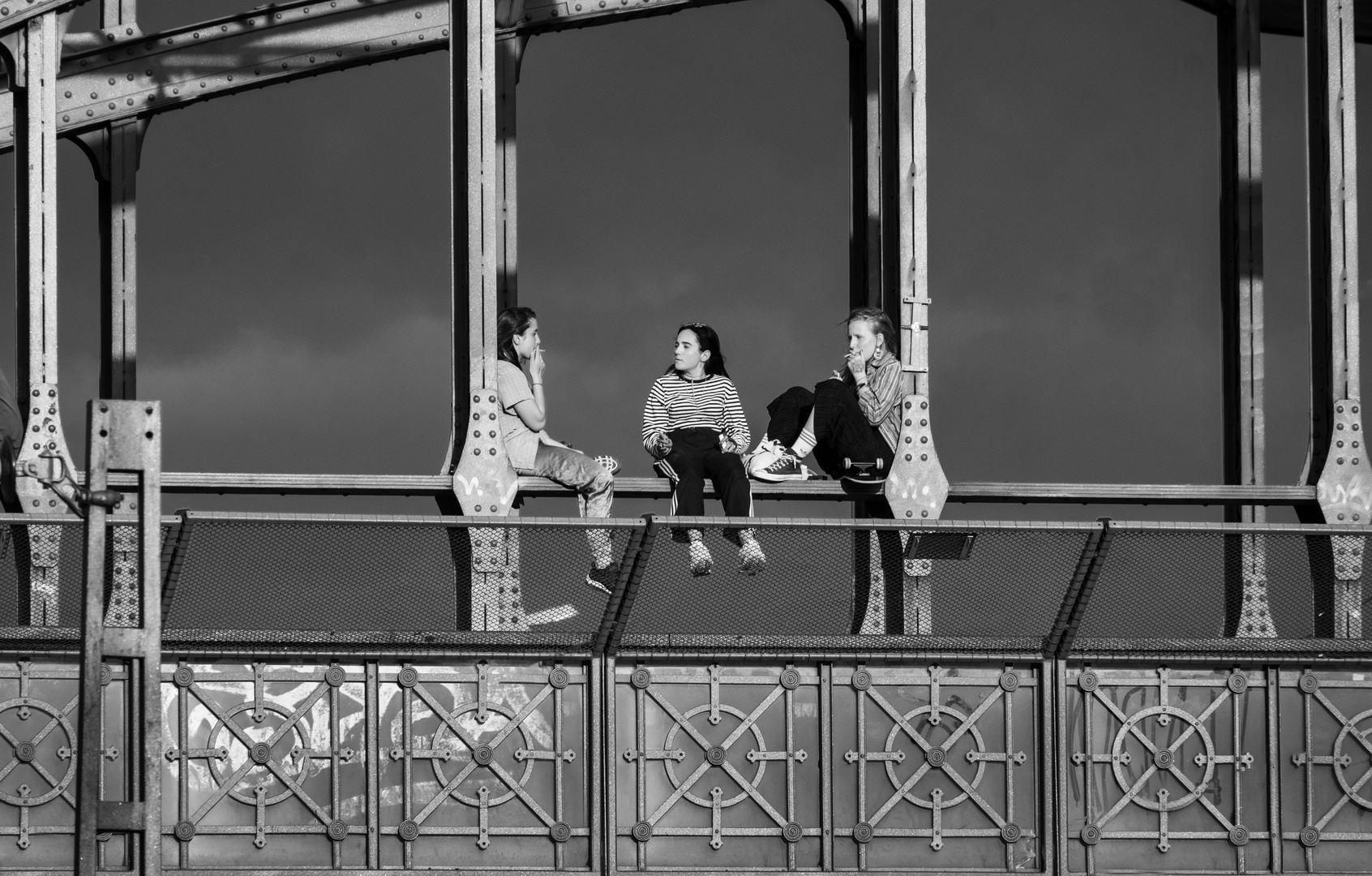 Chillen an der Hackerbrücke