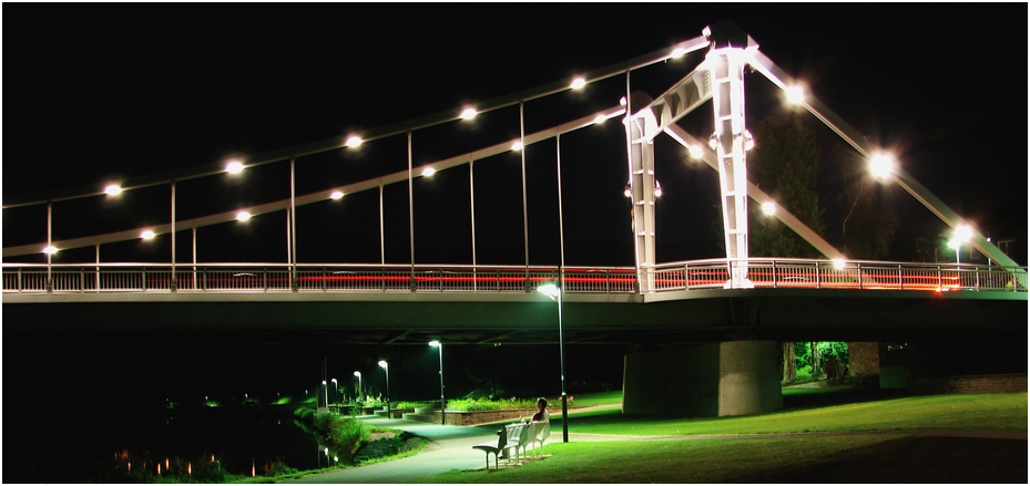 Chillen an der Kettenbrücke