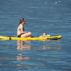 chillen auf dem see