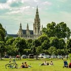 Chillen im Wiener Park