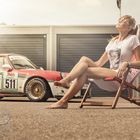 Chillin' in the sun / PORSCHE RSR