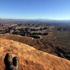 chilling out in canyonlands